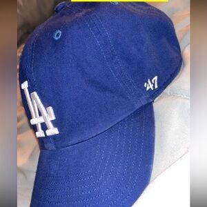 Blue LA Baseball Cap